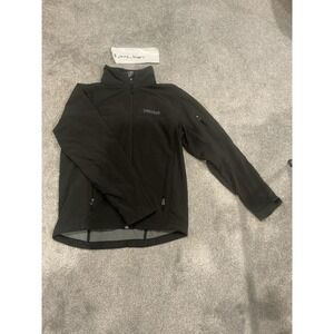 Marmot Softshell Black Full Zip Jacket Pockets Size Women Small